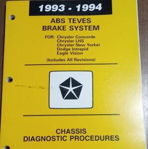 ABS TEVES Brake System Manual - Yellow